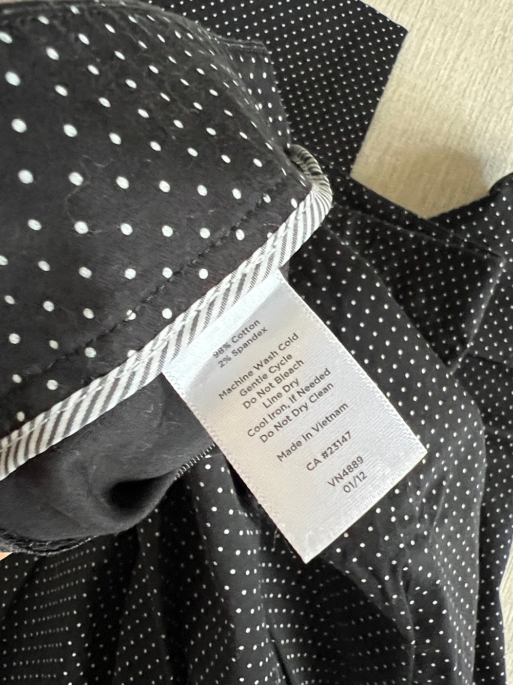 Talbots dot pants - Picture 4 of 5